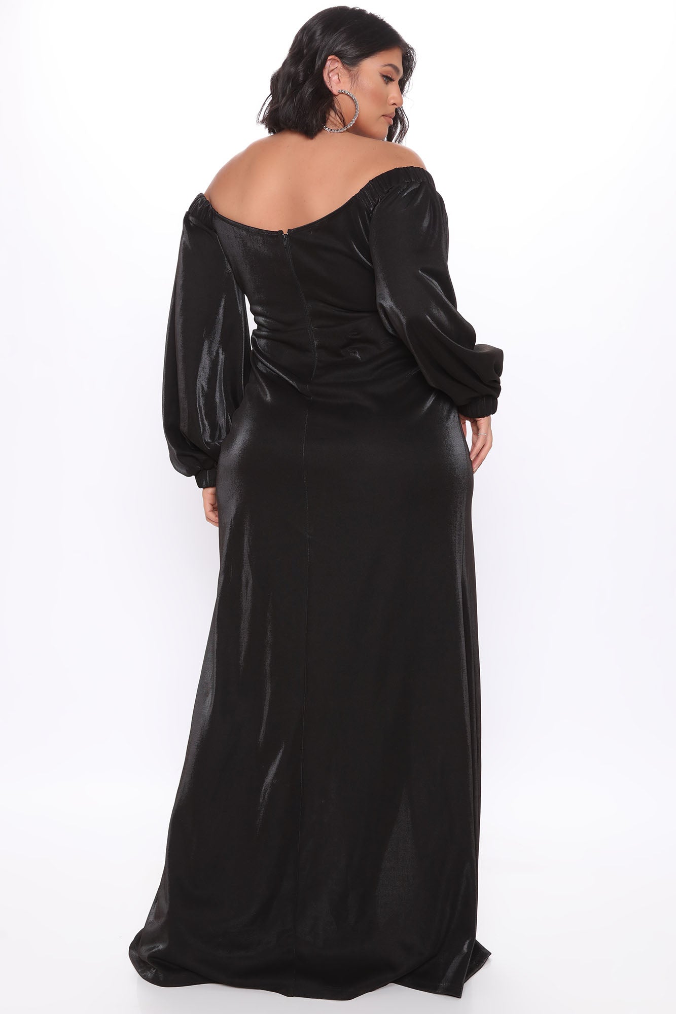 Robe Maxi Pas Prête Pour Vous - Noir