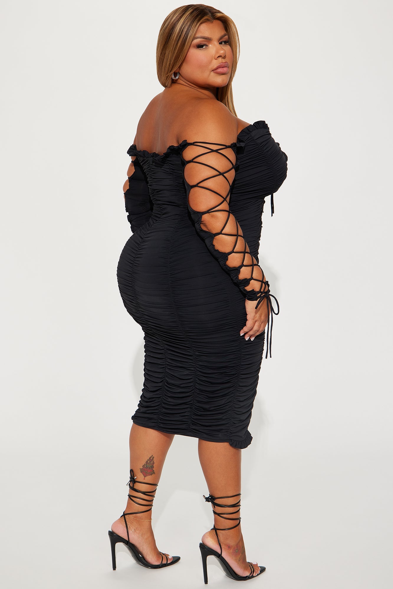 Robe Midi Time to Slay - Noir