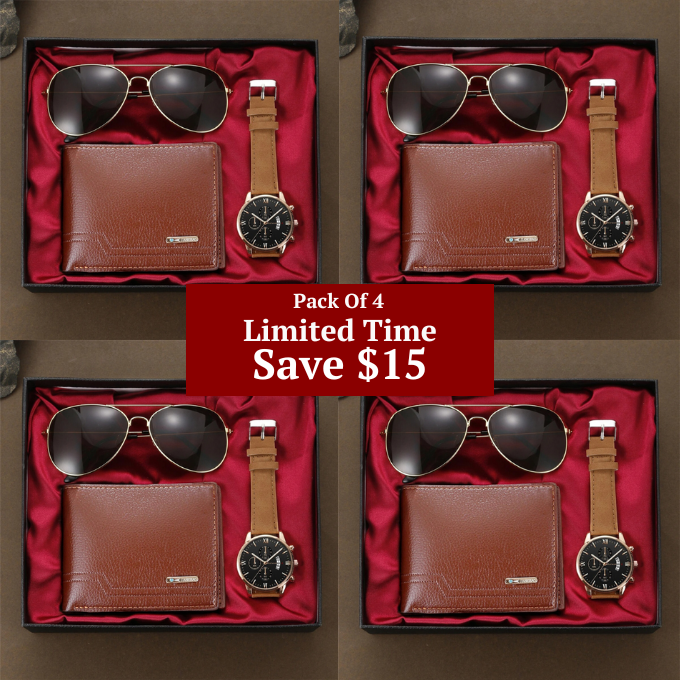 Coffret Cadeau 3 en 1 Pour Hommes