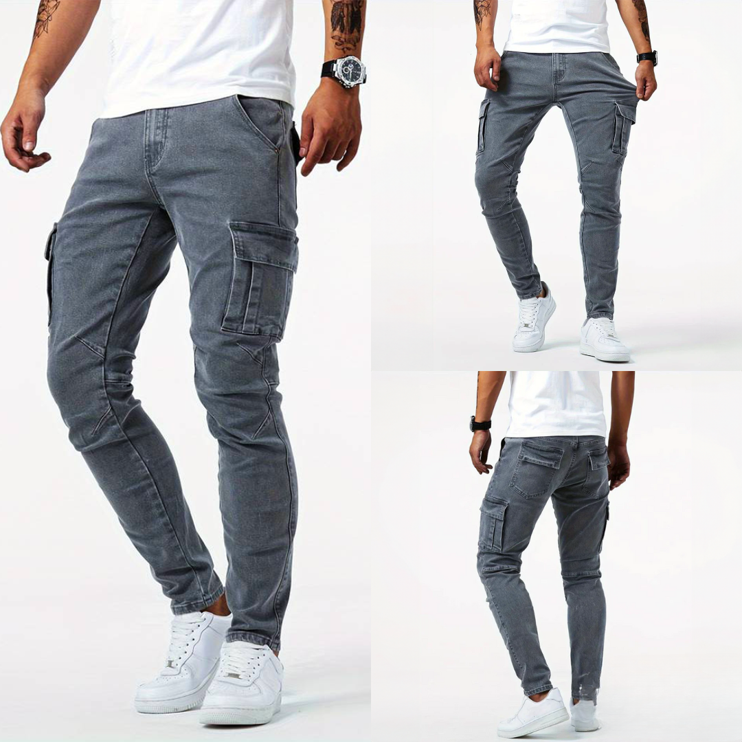 Benoît - Pantalon cargo élégant et polyvalent