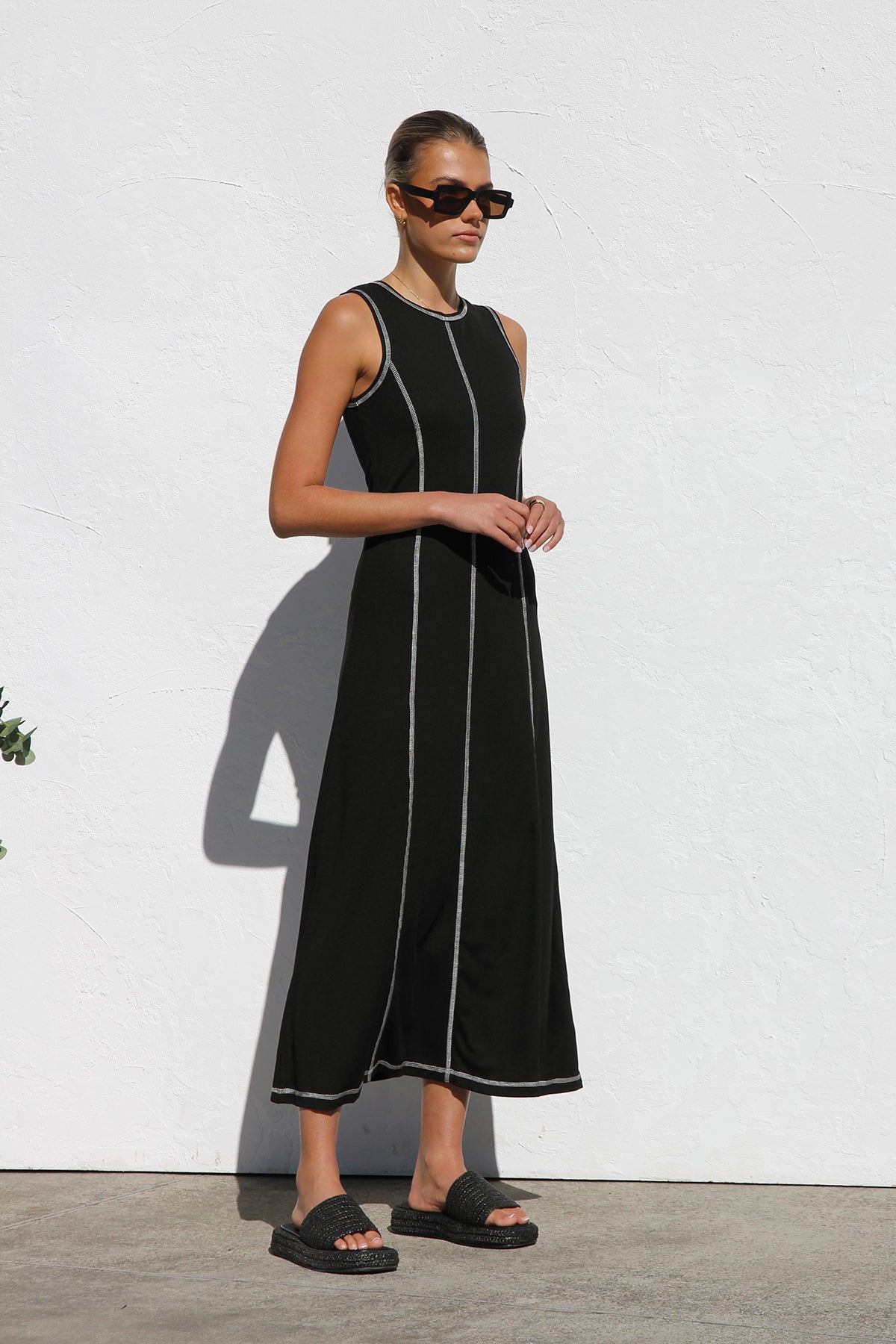 Ariana™ | Robe Longue Maxi Noire