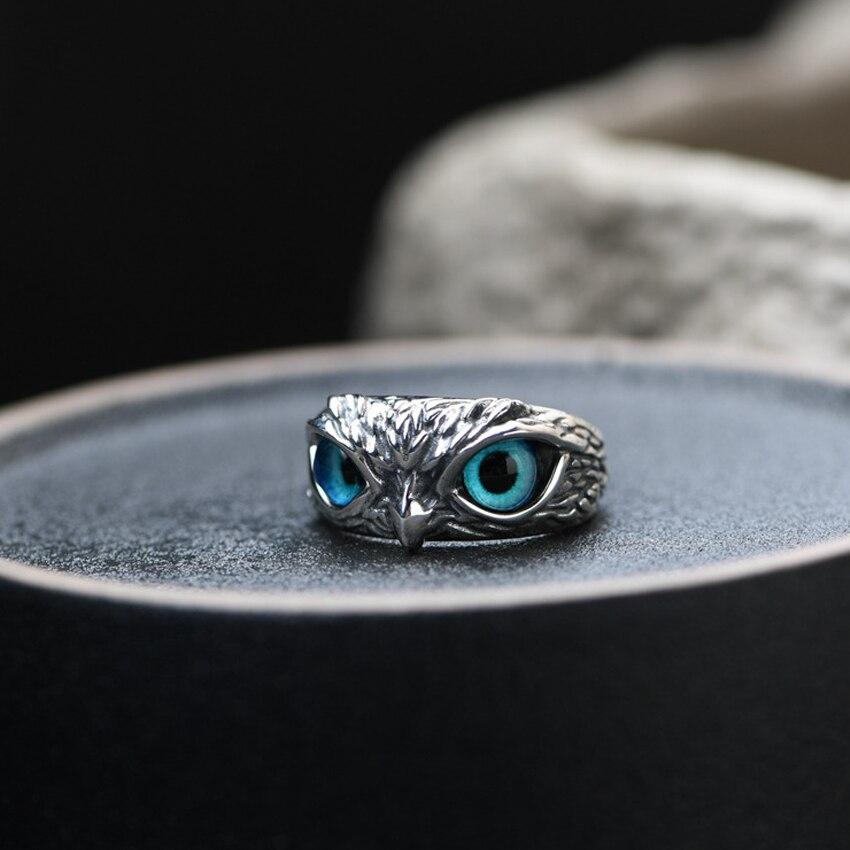 Bague réglable en argent et opale Glückseule