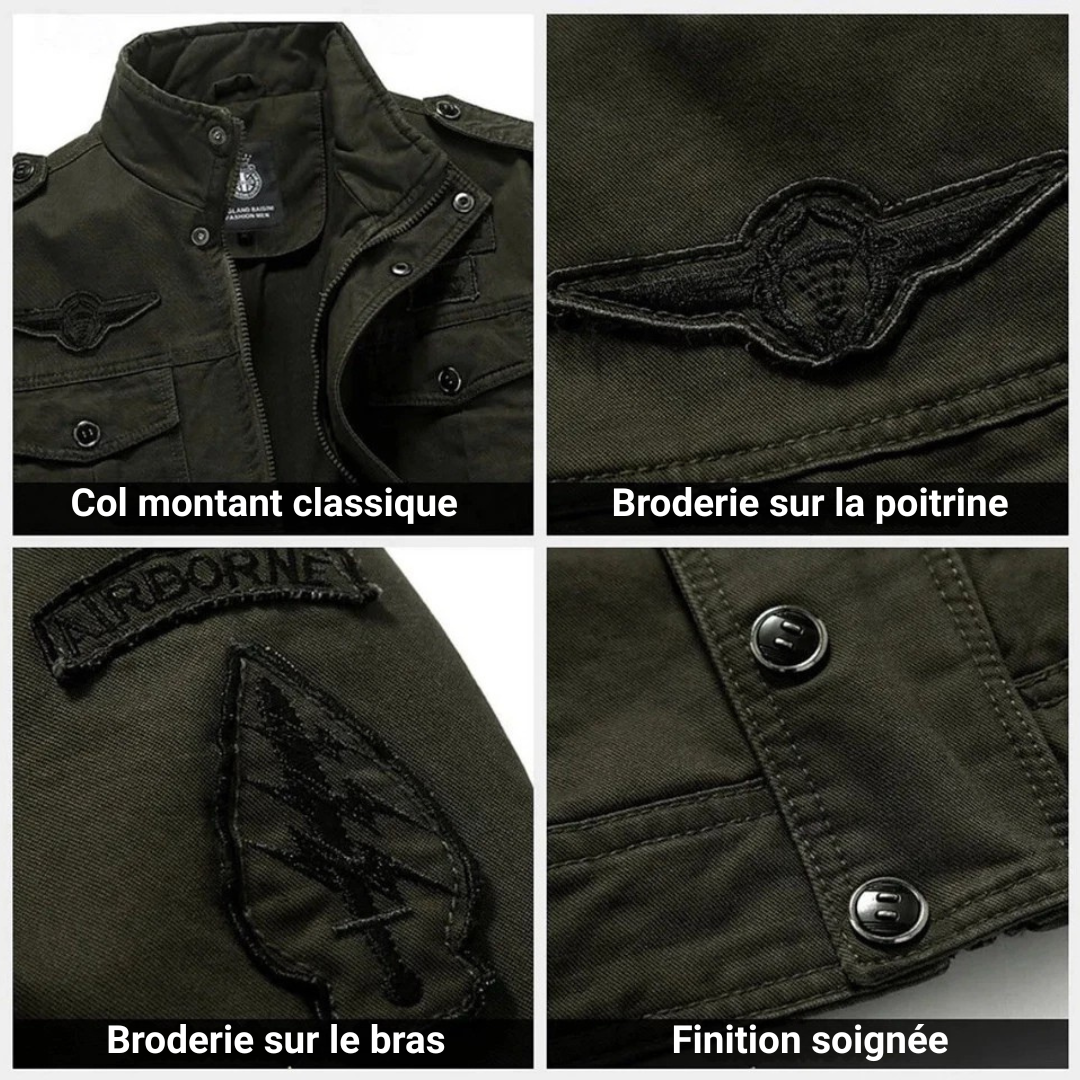 Victor™ | VESTE MILITAIRE STRUCTURÉE