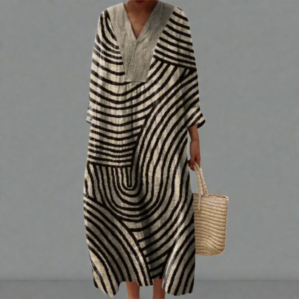 Abigail™ | Robe géométrique élégante