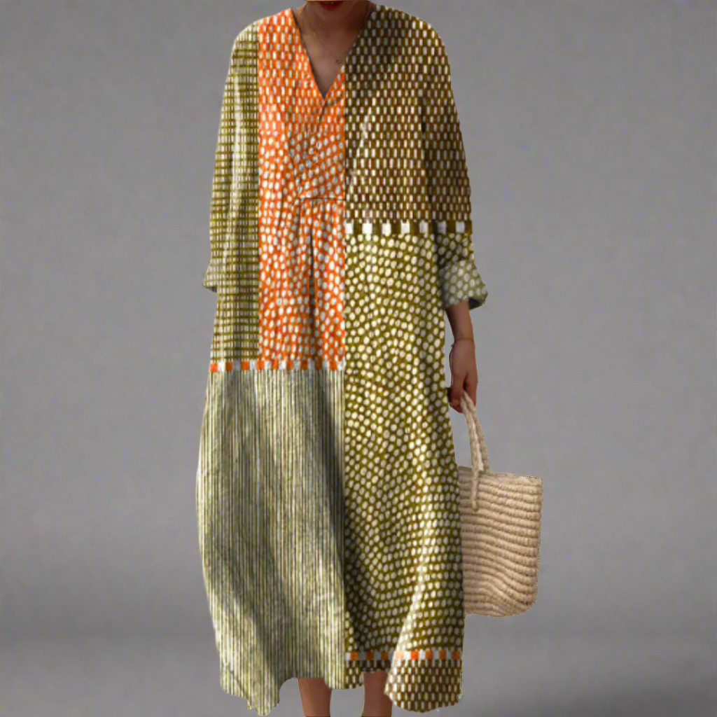 Gia™ | Robe géométrique élégante