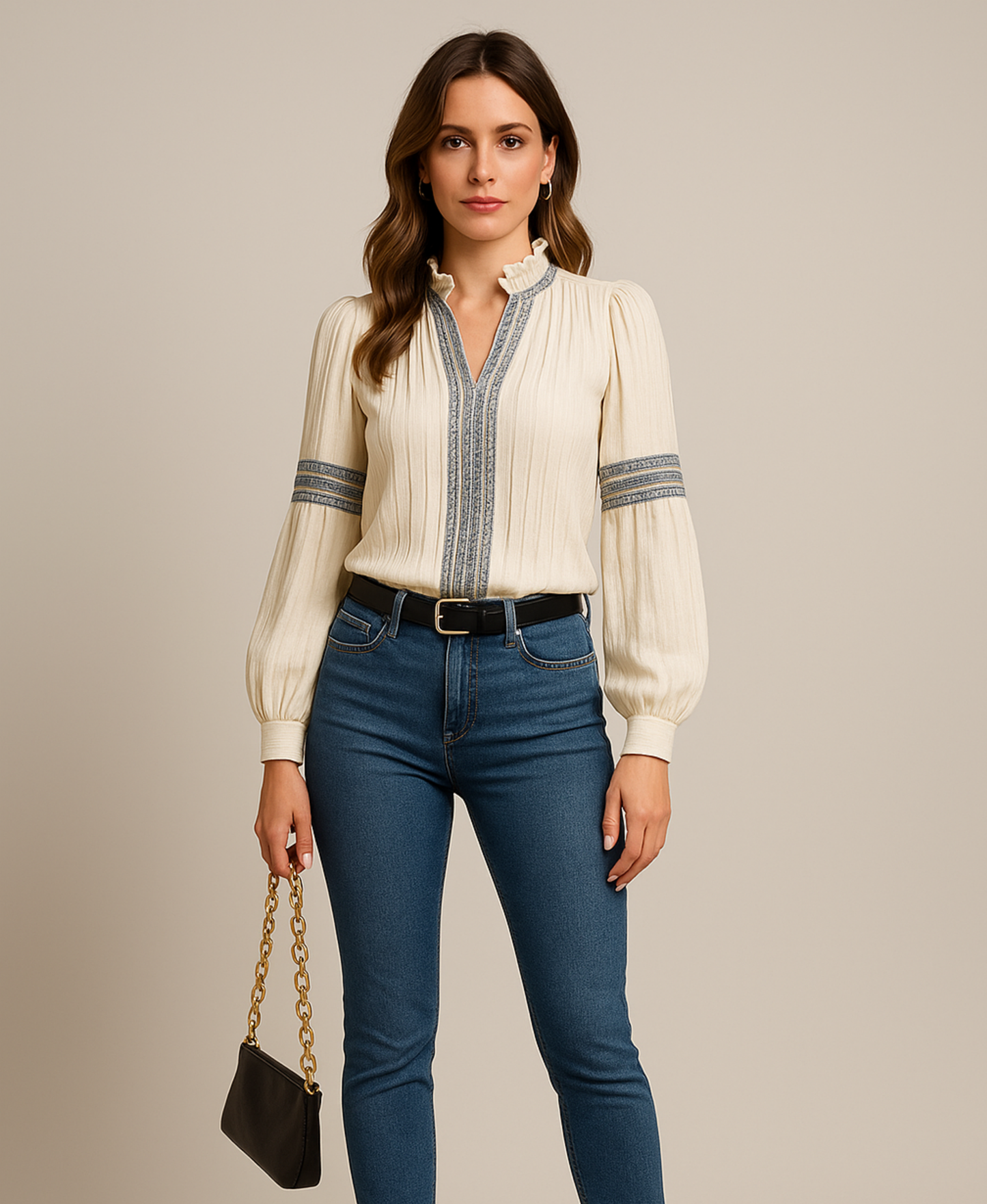 Inna | Blouse Charme Vintage