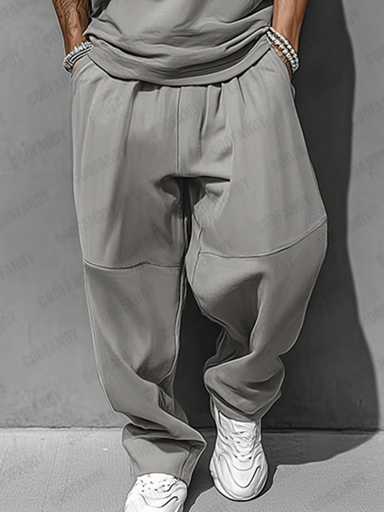 Ensemble débardeur style décontracté et pantalon ballon