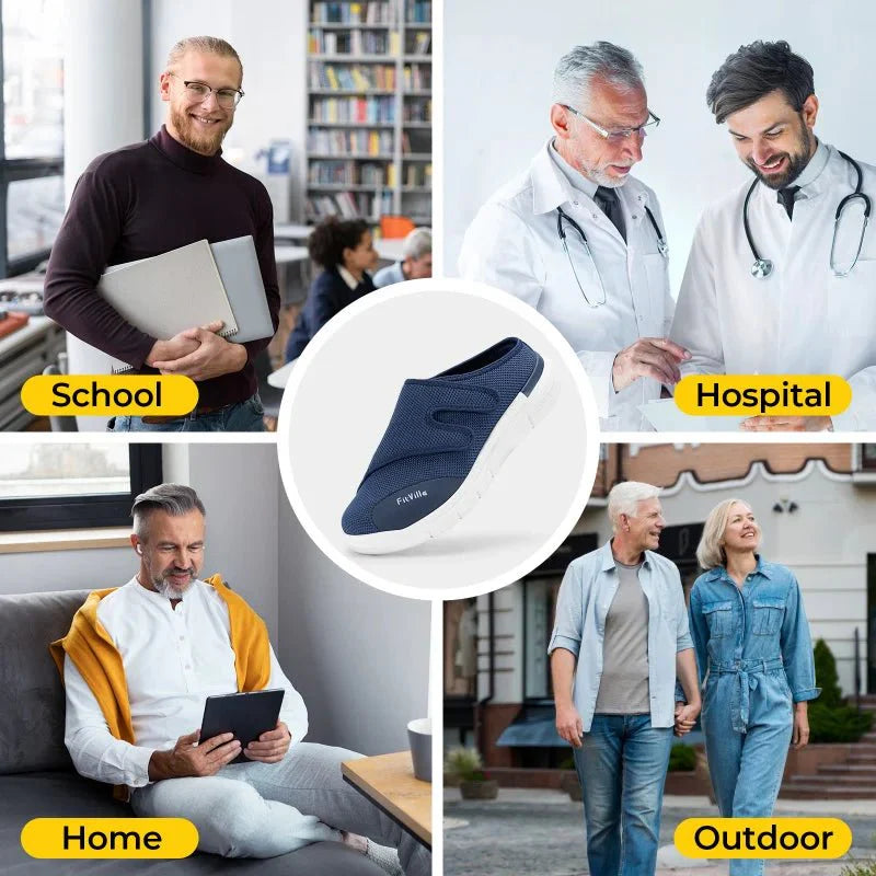 Chaussures décontractées homme large maille été EVA