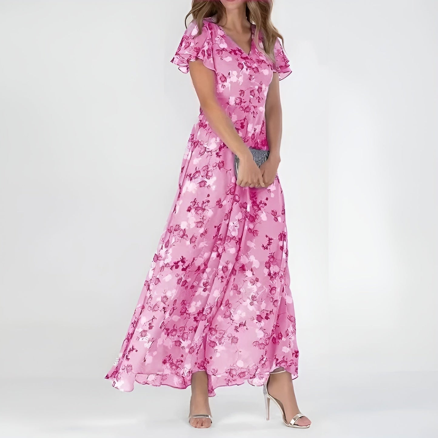 Amber™ | Robe Fluide Cache-Ventre