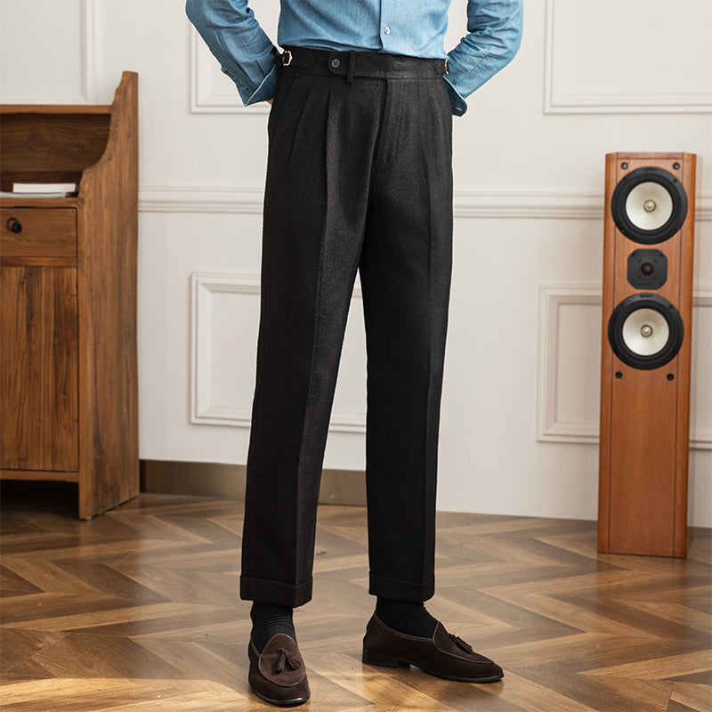 Pantalon Plissé Vintage Bouilli Valencia