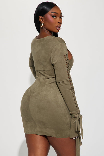 Ensemble Robe Mini Yovanna - Olive