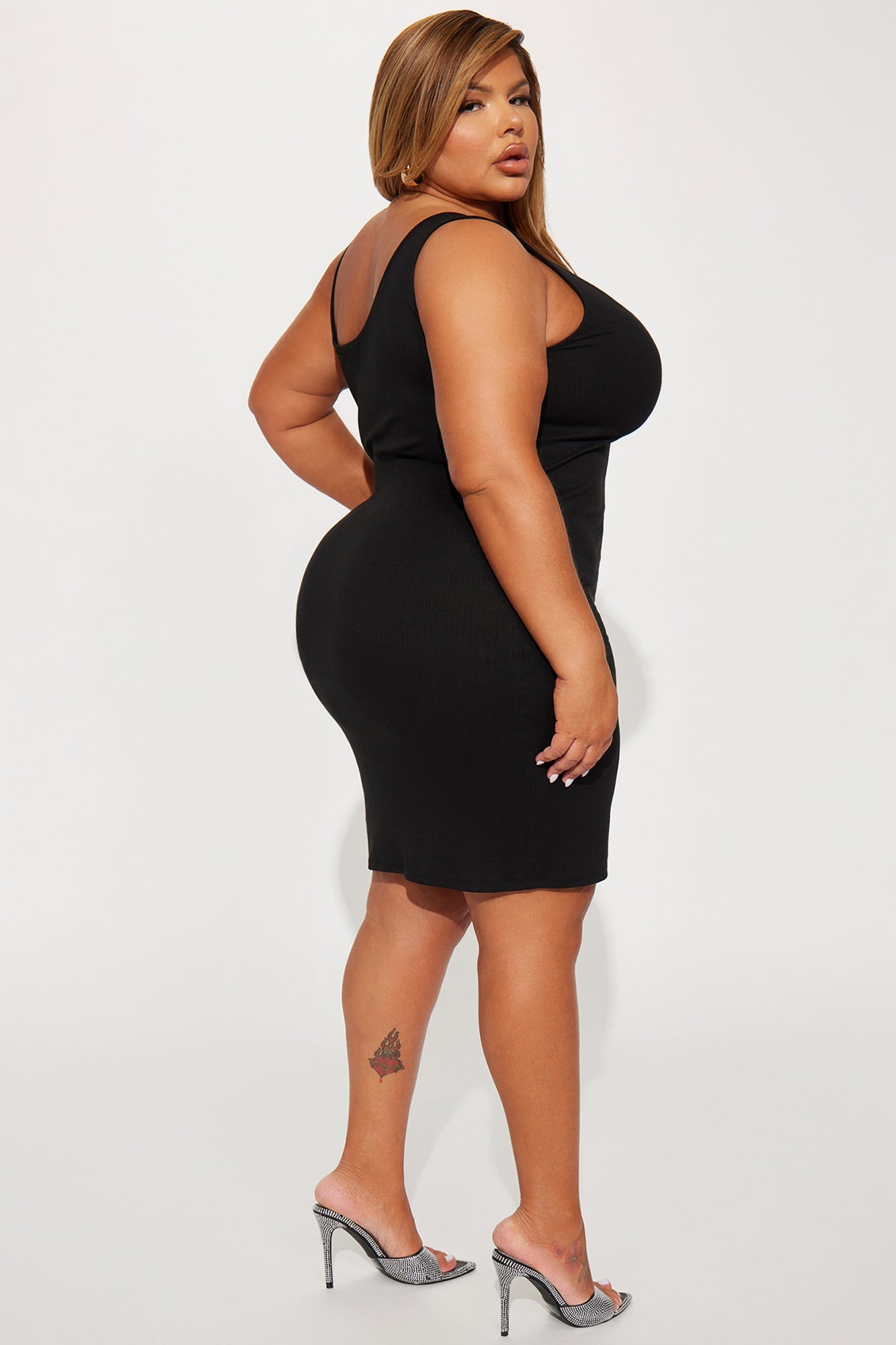 Robe Midi Love All Of Me - Noir