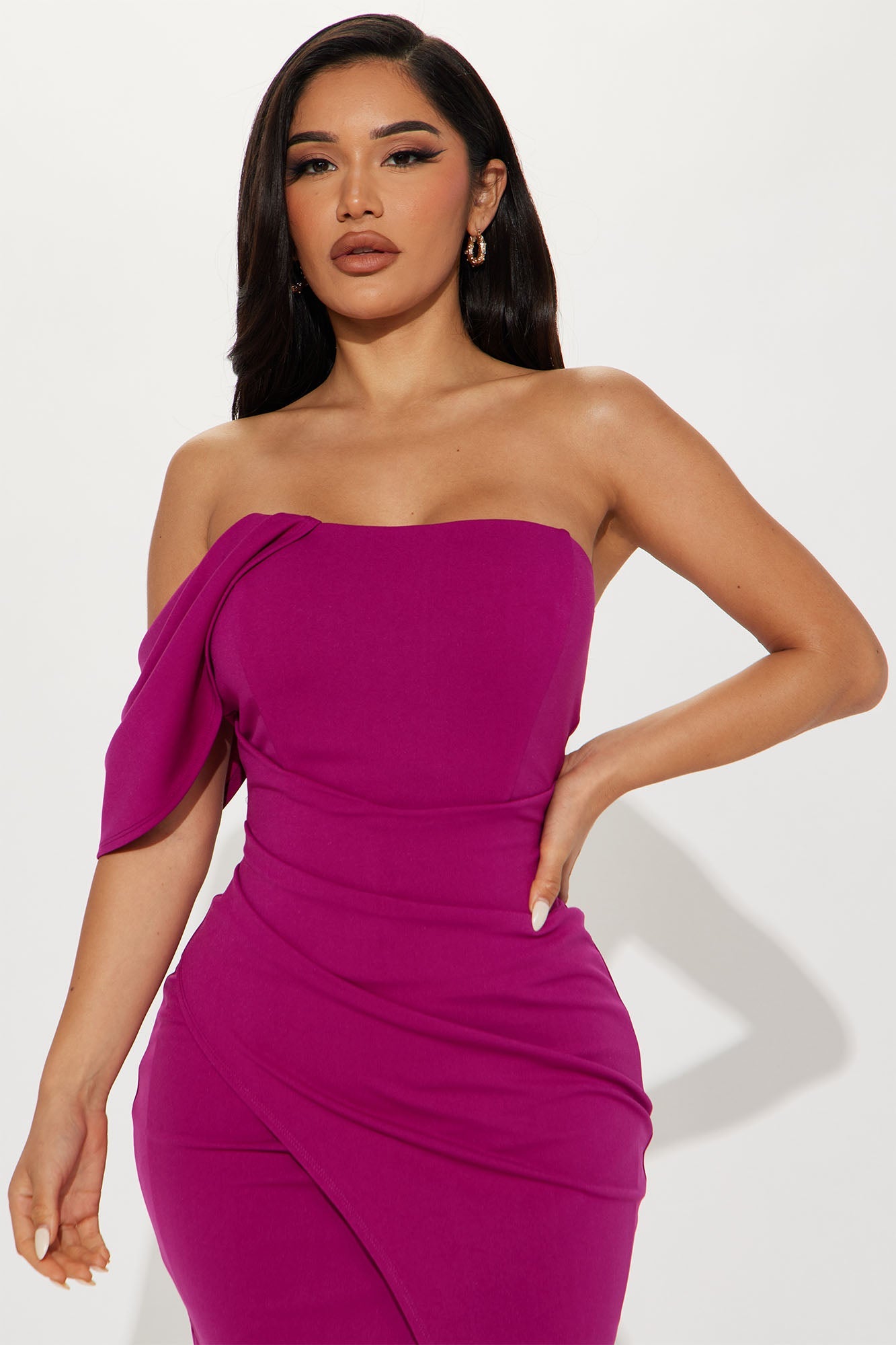 Robe Midi Camilla - Magenta