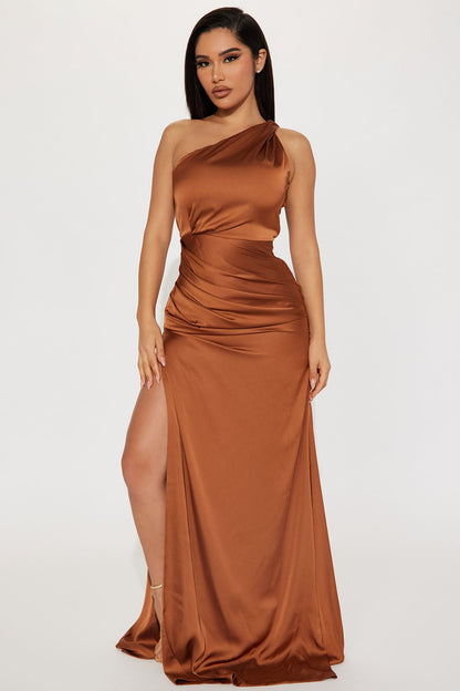 Robe Maxi Samantha - Marron