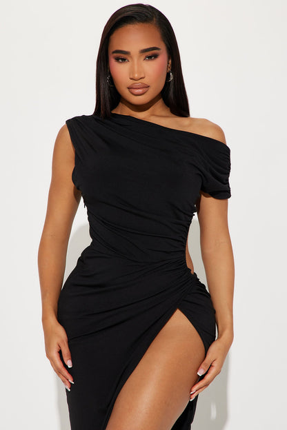 Robe Maxi Keep Walking - Noir