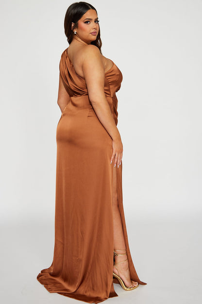 Robe Maxi Samantha - Marron