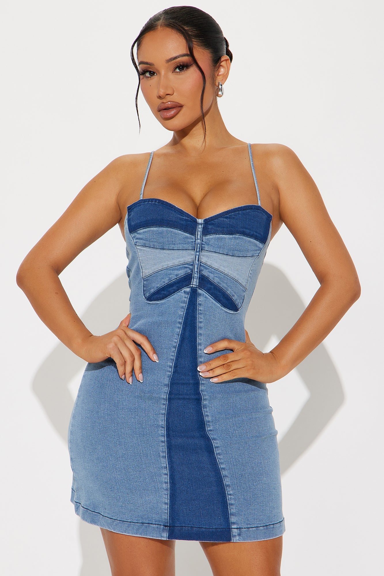 Robe Mini en Jean Papillon - Jean