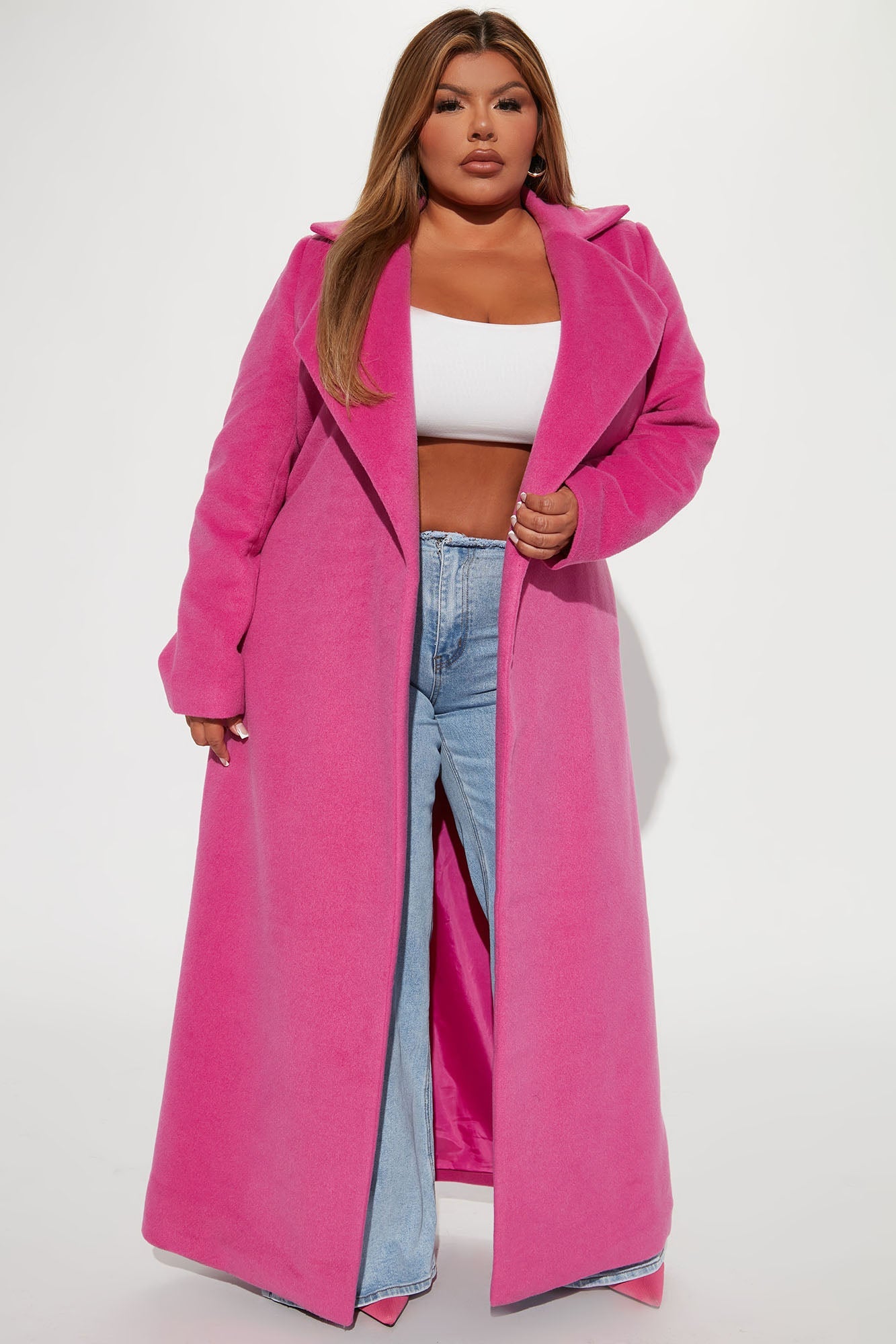 Manteau Soho Chic - Rose