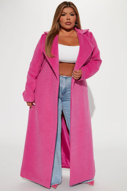 Manteau Soho Chic - Rose