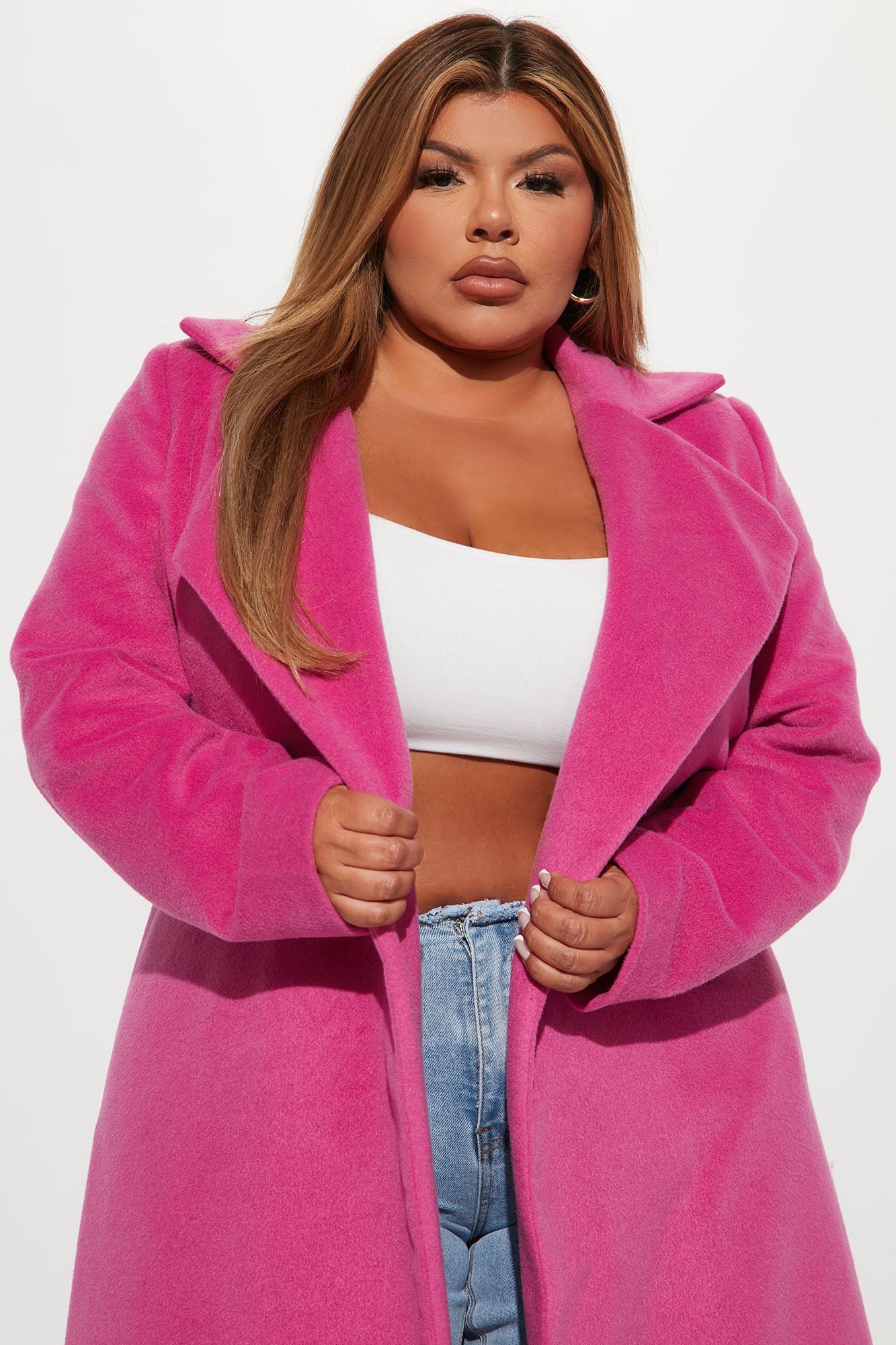 Manteau Soho Chic - Rose