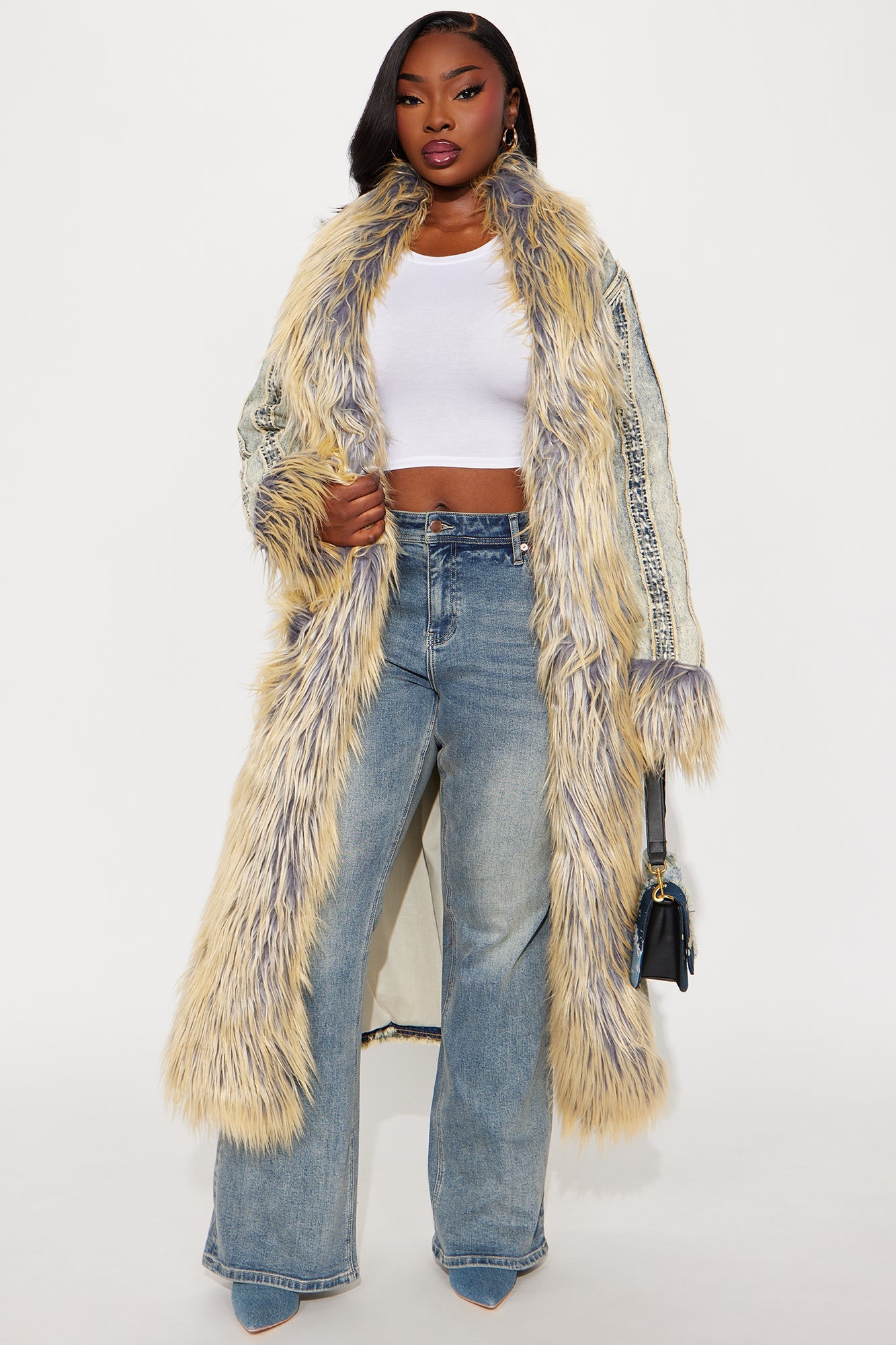 Trench en Denim Lave-Moi Pas - Lavage Vintage