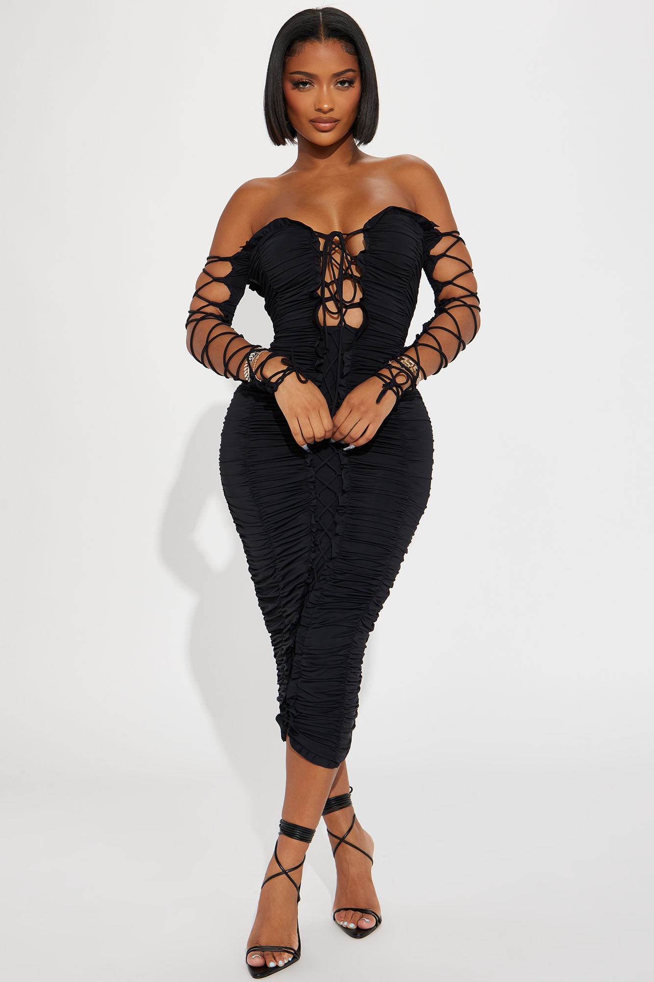 Robe Midi Time to Slay - Noir