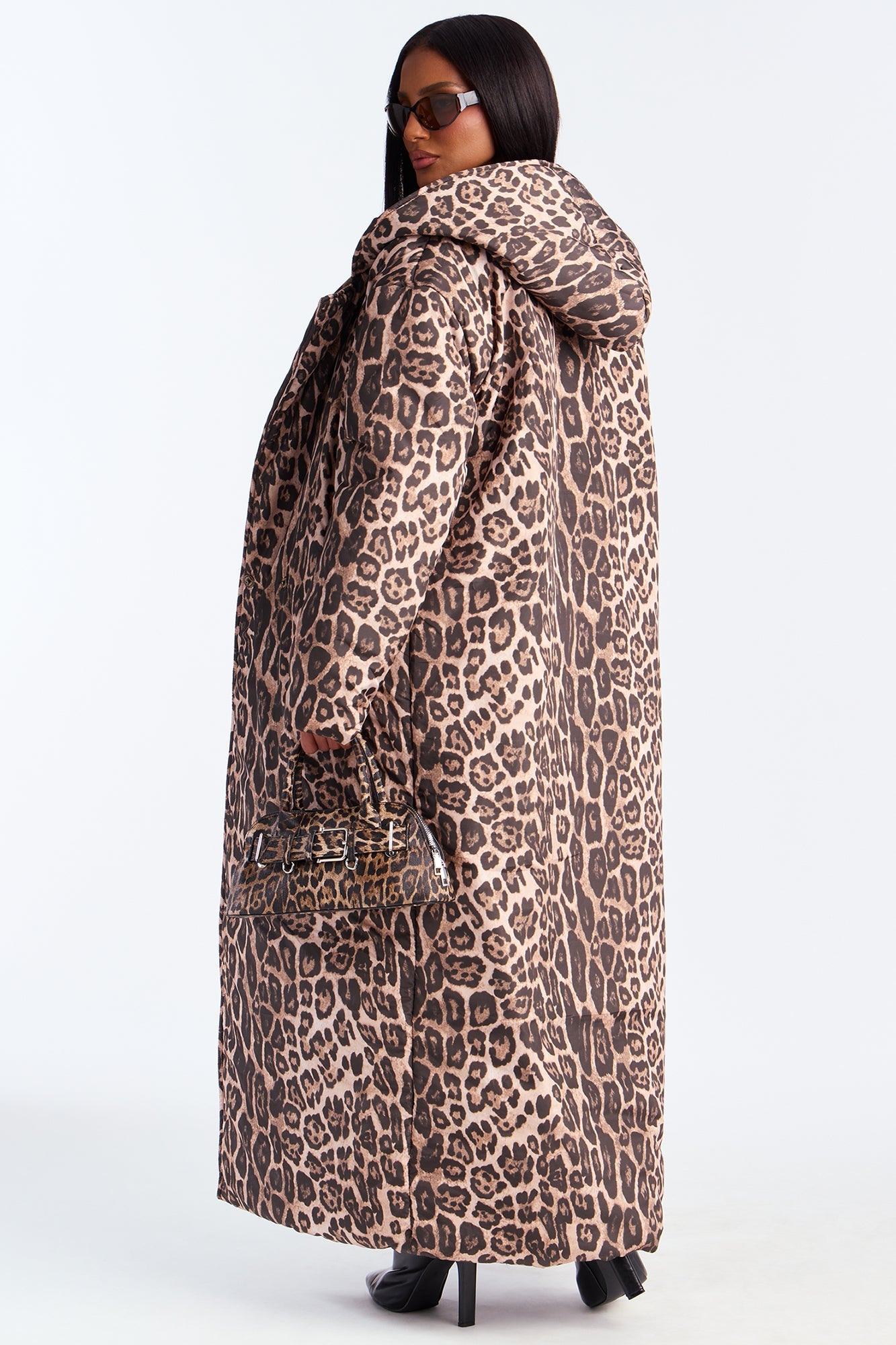 Manteau Puffer Léopard Lilith - Léopard