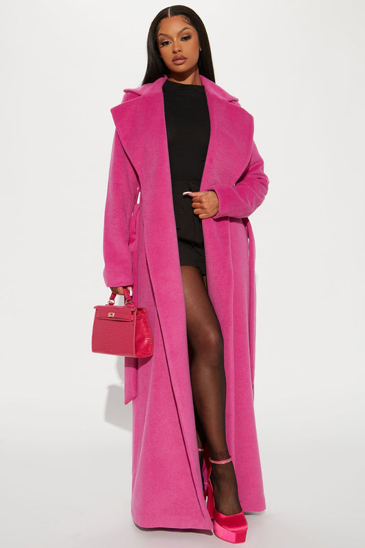 Manteau Soho Chic - Rose