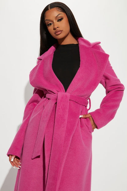 Manteau Soho Chic - Rose