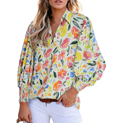 Charie | Blouse Paisley Élégante