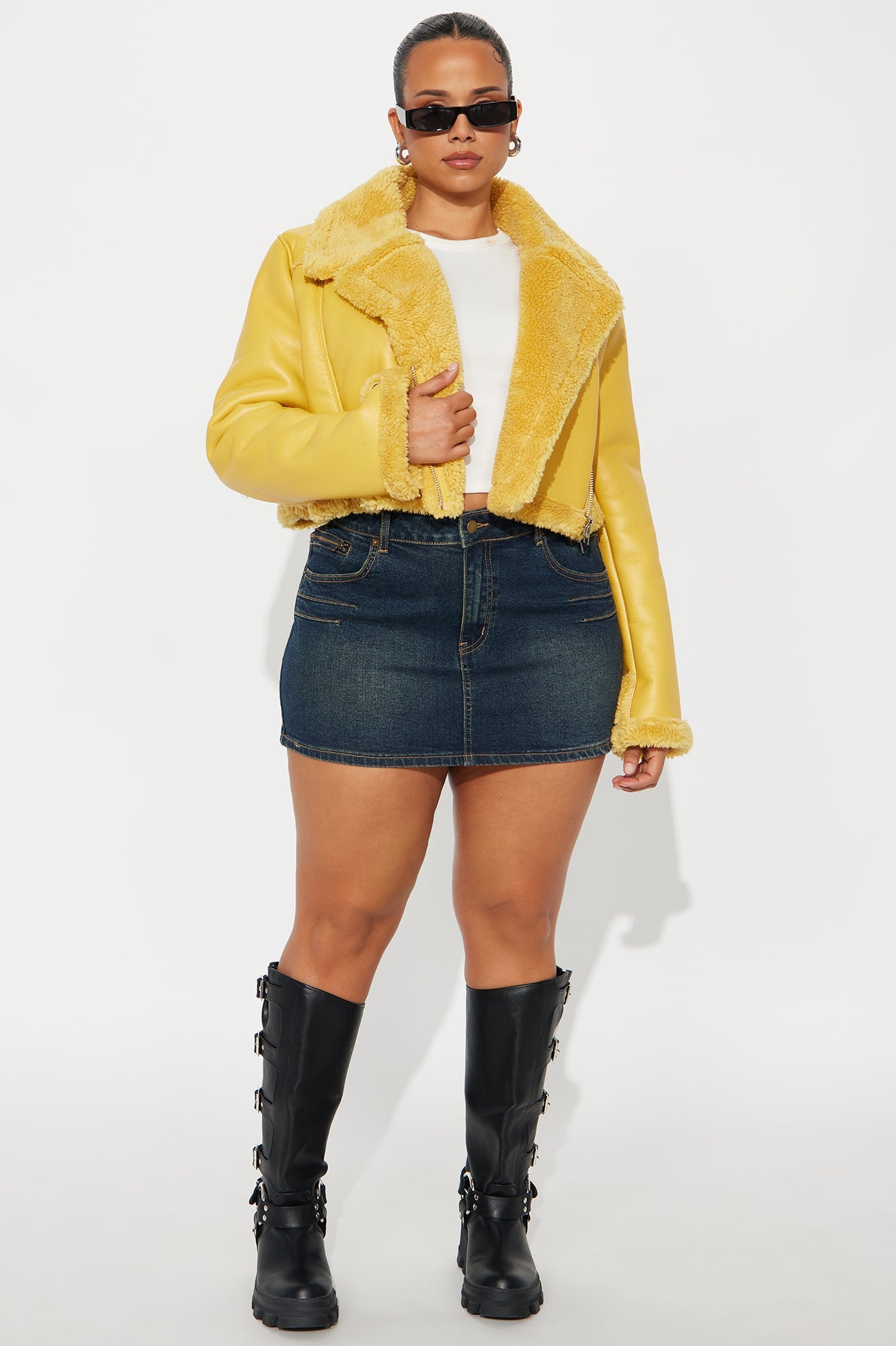 Veste Moto Crossing Ways - Jaune