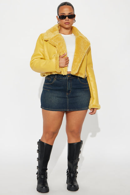 Veste Moto Crossing Ways - Jaune