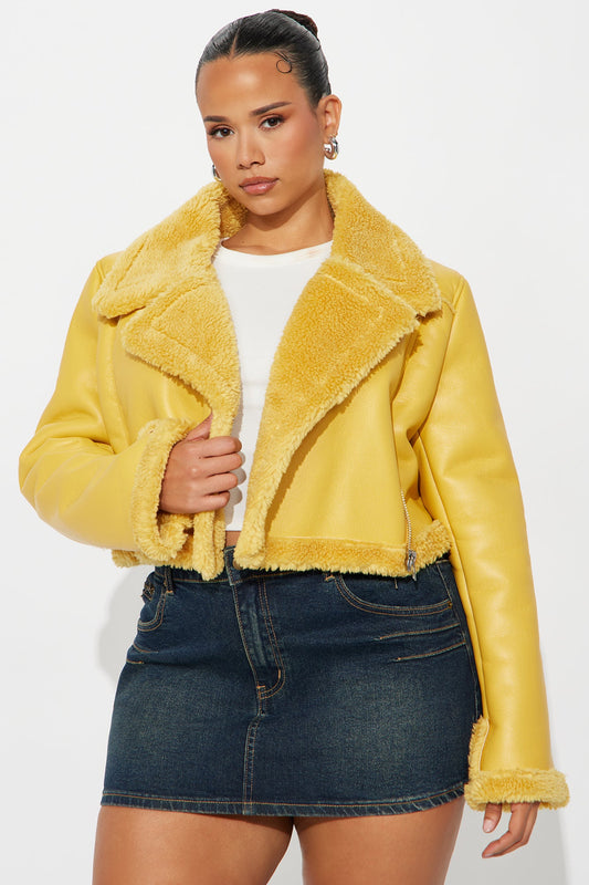 Veste Moto Crossing Ways - Jaune