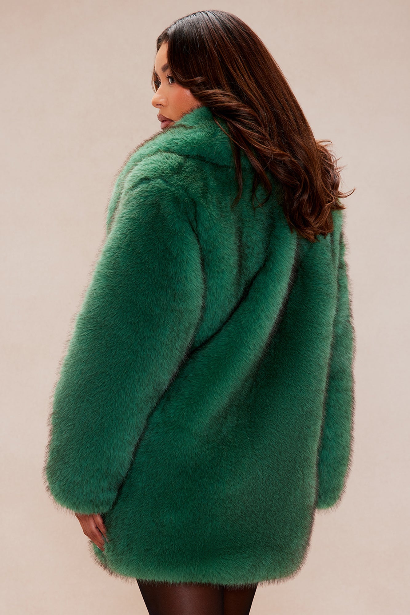 Veste en Fausse Fourrure Tundra - Vert