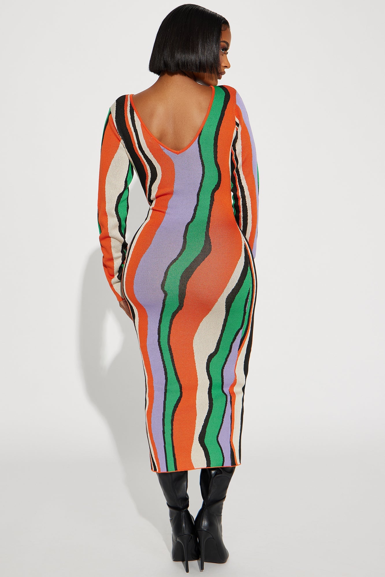 Robe Maxi Pull Sydney - Orange/combo