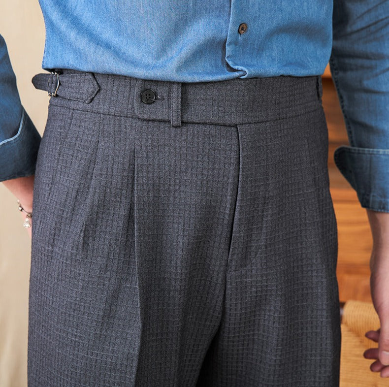 Bermudas Plissées en Seersucker à Gaufres Cagliari