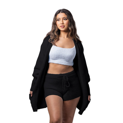 Maïwenn - Ensemble tricoté douillet et élégant