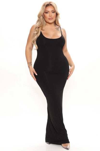 Robe Maxi Ajay - Noir