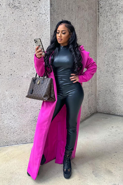 Manteau Soho Chic - Rose