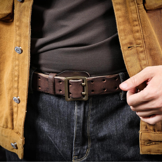 La Ceinture en Cuir Italien Oldtown