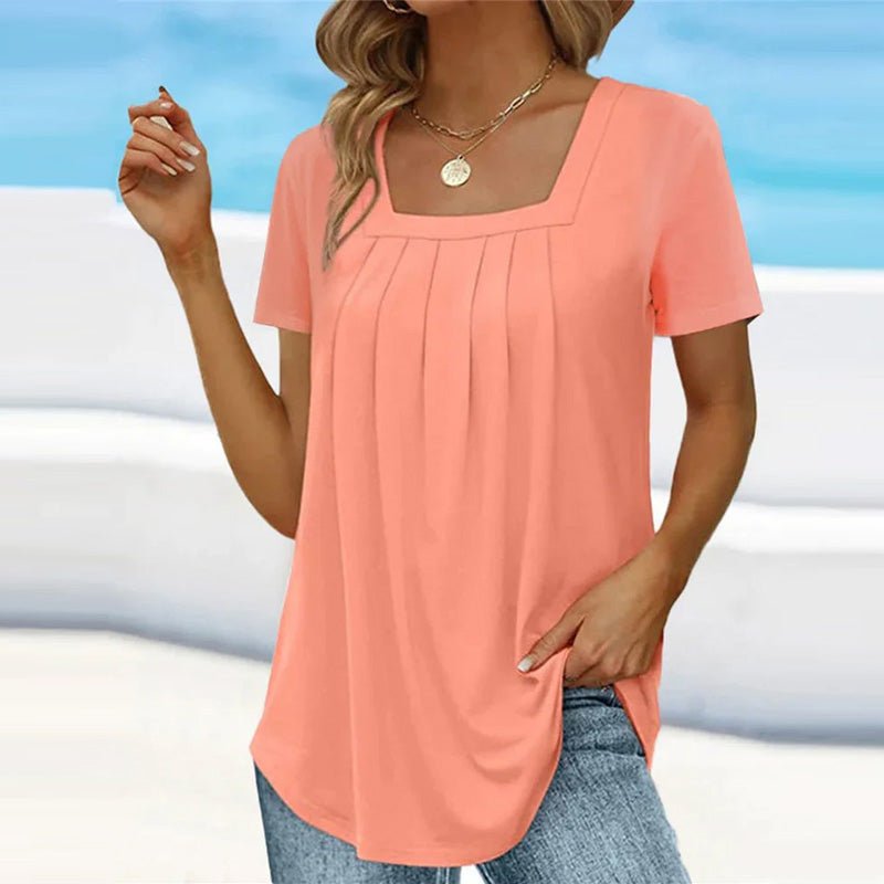 Corail | Blouse Plissée