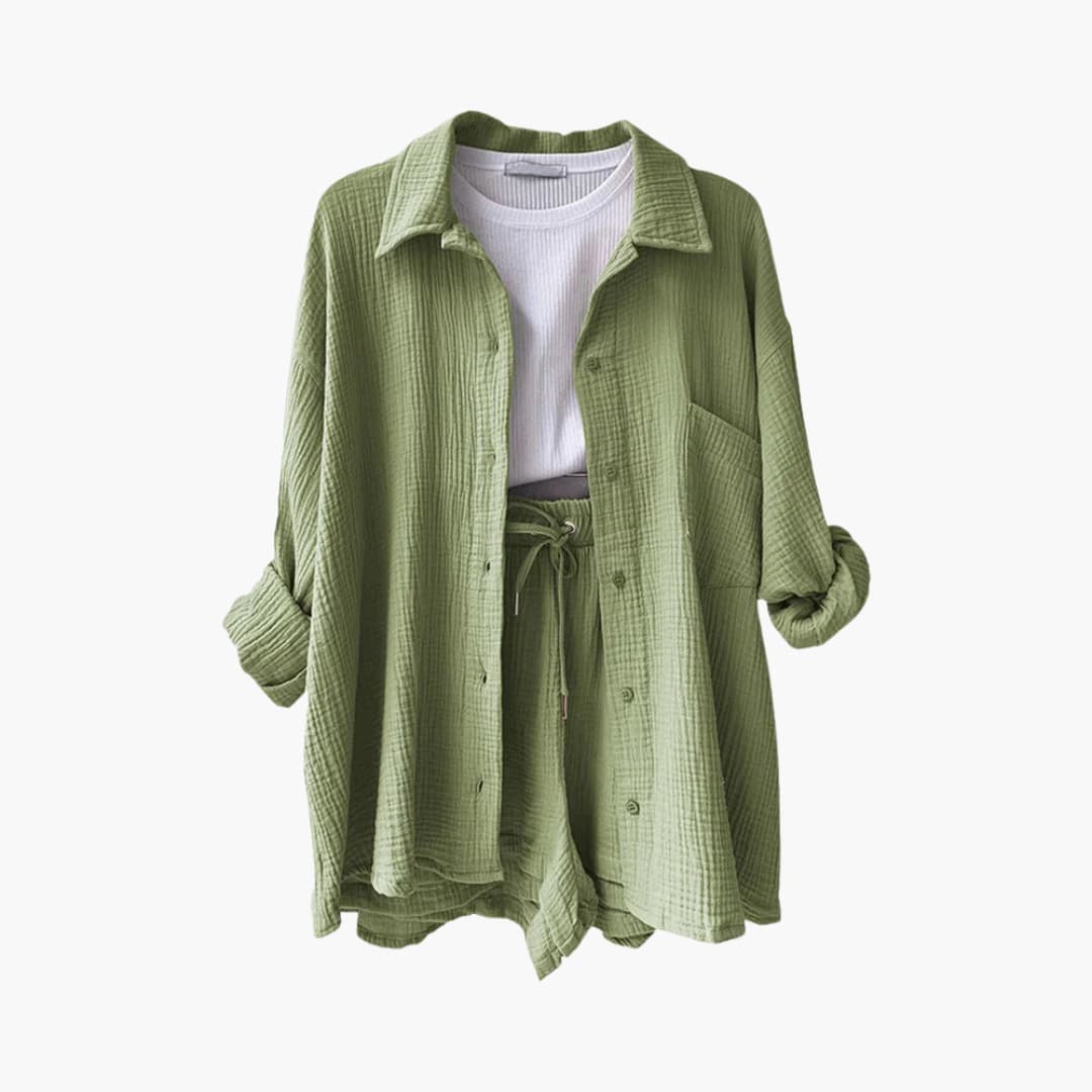 Aurélie™ | Ensemble deux-pièces chic et décontracté