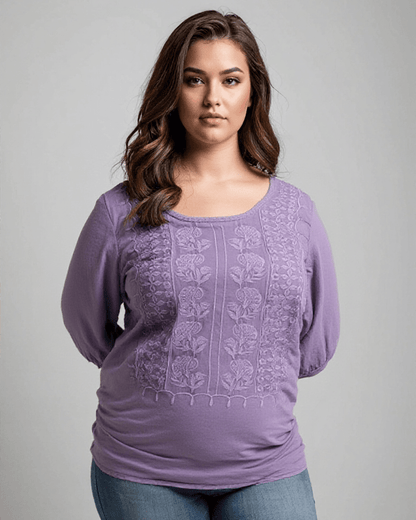 Cristine | Blouse en Coton Délicat