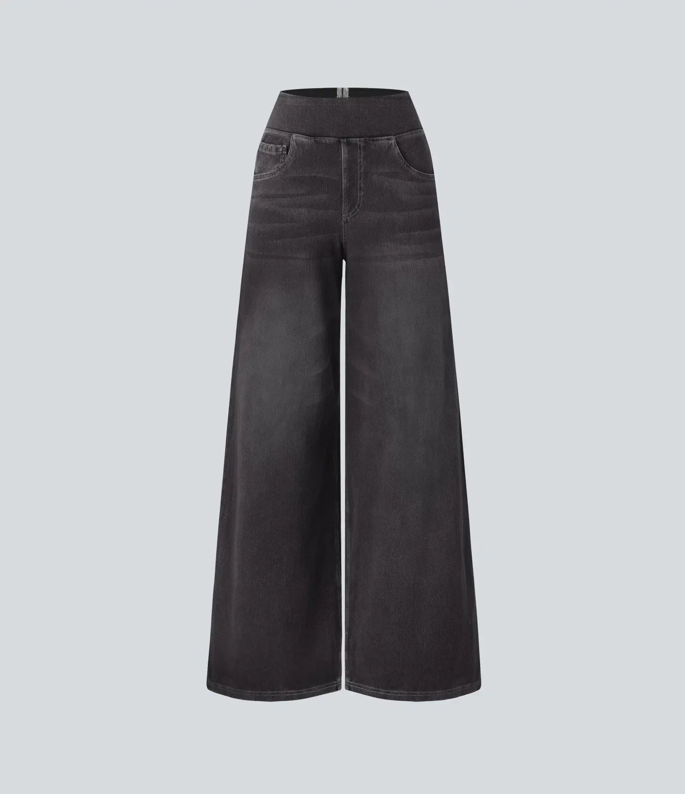 Éva - Pantalon taille haute confortable