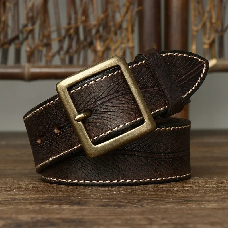 Ceinture en Cuir Vachette Pure