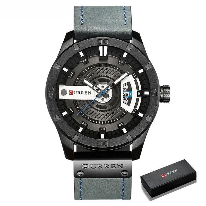 La Montre en Cuir Curren