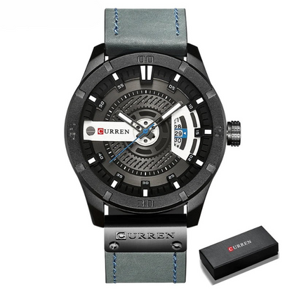 La Montre en Cuir Curren