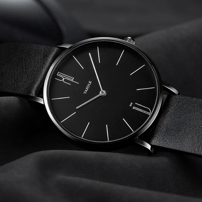 La Montre en Cuir de Vachette Sterling