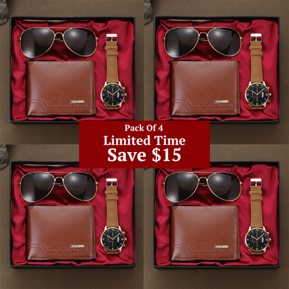 Coffret Cadeau 3 en 1 Pour Hommes