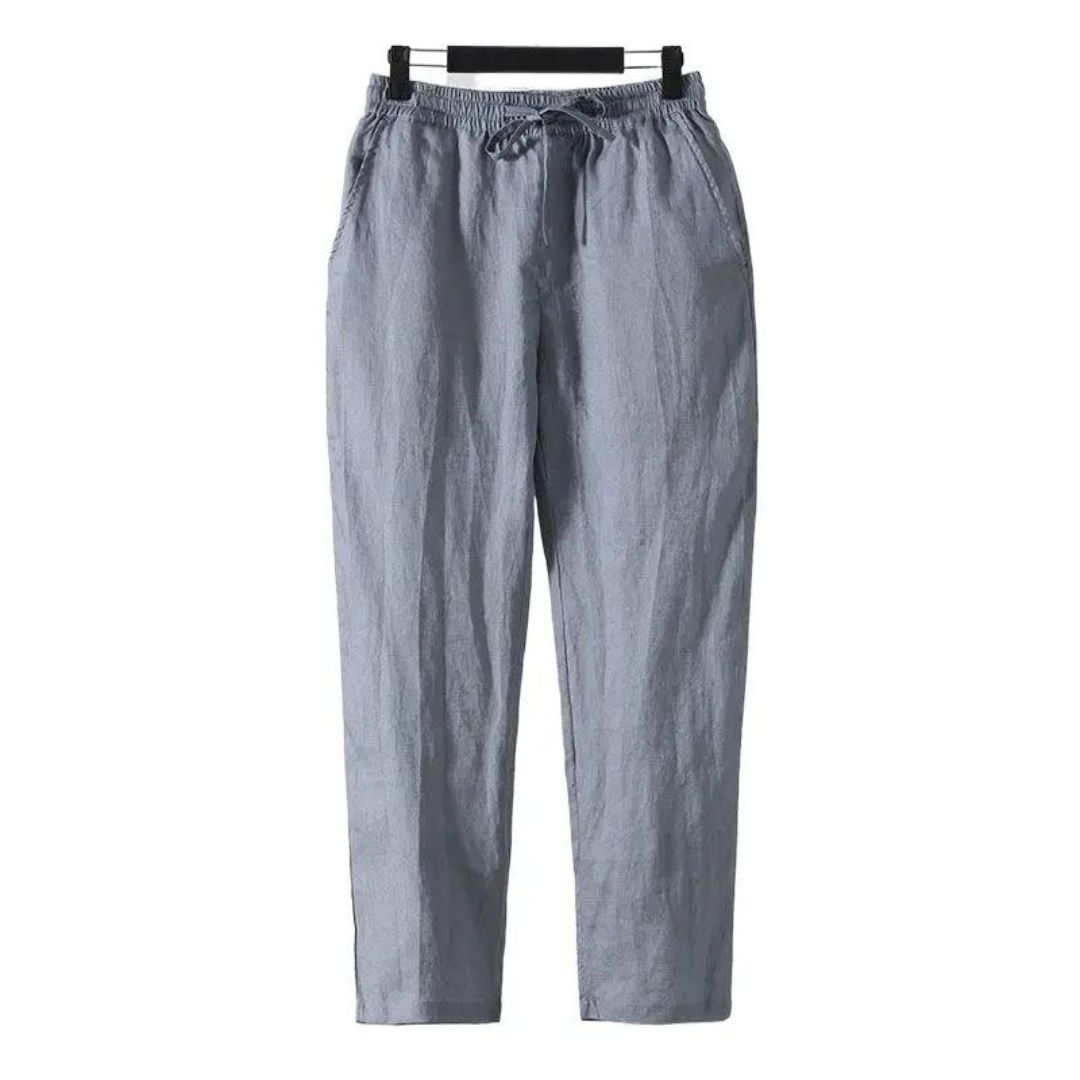 Paris™ - Pantalon En Lin (Coupe Droite)
